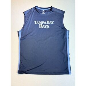Tampa Bay Rays MLB Tank Top Sleeveless Shirt Mens XL/XG Baseball